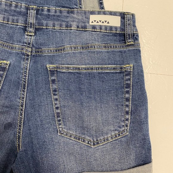 Dollshouse Juniors overalls denim shorts pants blue size 7 - Picture 5 of 12